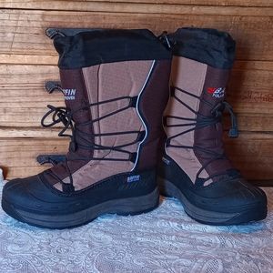 BAFFIN Women's Snogoose Winter Snow Boot Size 8 Brown/Taupe Beige Insulated
